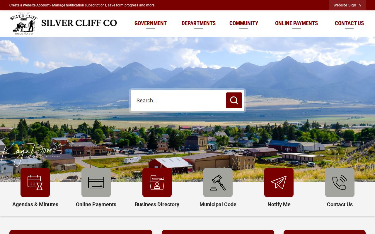 Silver Cliff court docket official town website